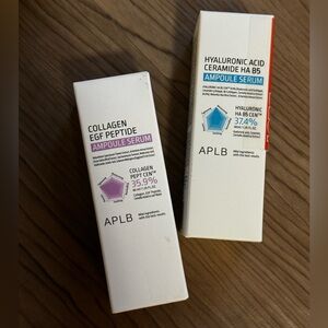 APLB Collagen EGF Peptide Ampoule Serum - White and Purple